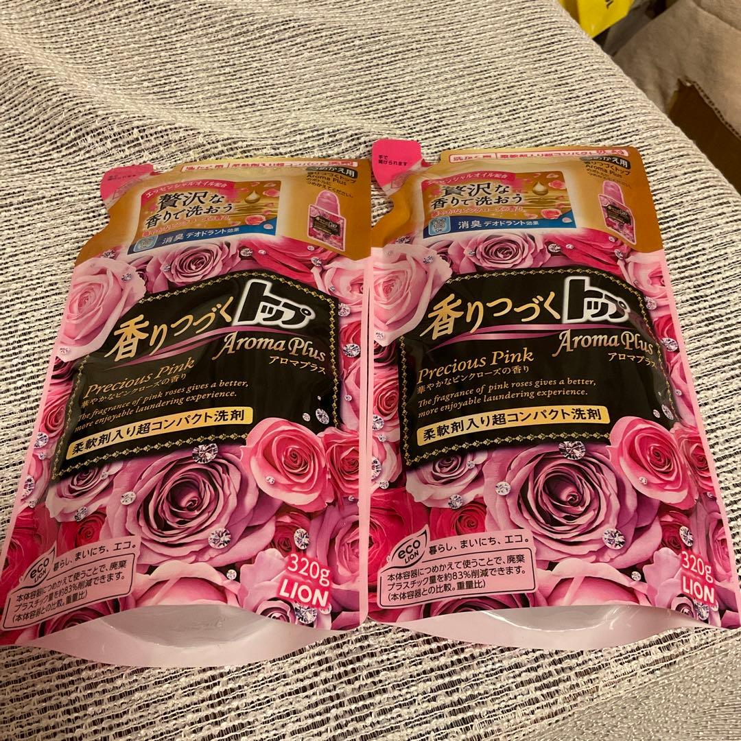 香りつづくトップ　アロマプラス Precious Pink 320g 2個セット