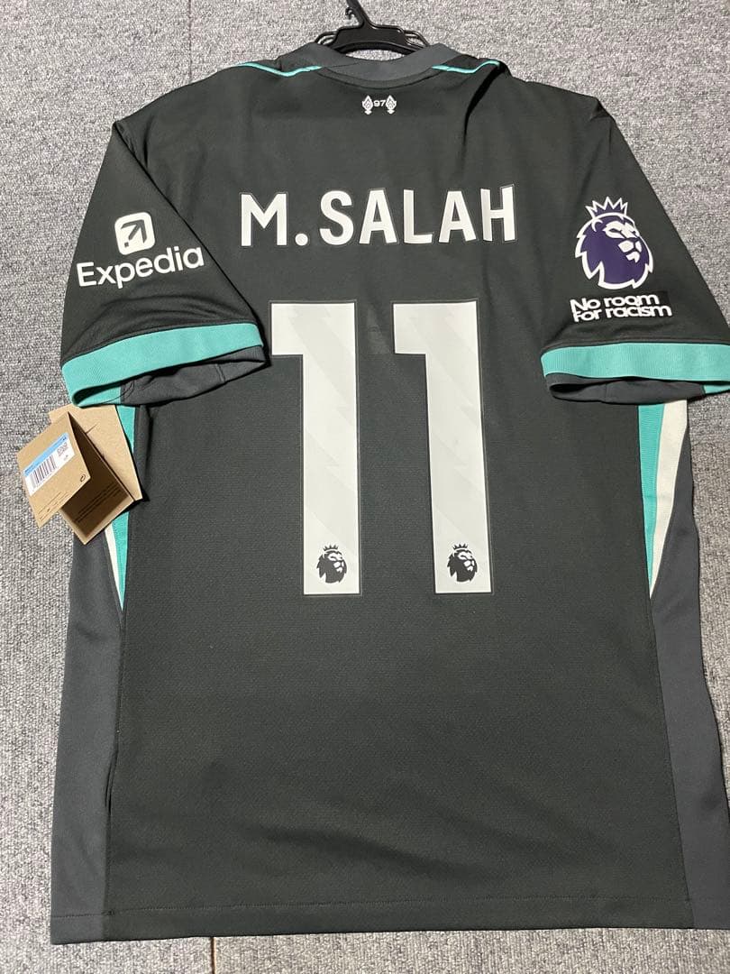 リバプール　モハメド・サラー　ユニフォーム M セカンド　2024-2025