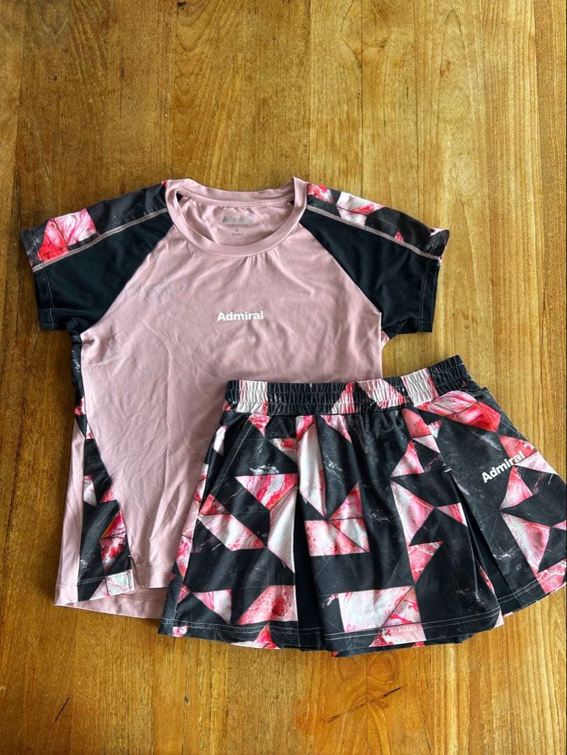 Admiral テニスウェア セットアップ　S